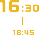 16:30〜18:45