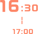 16:30〜17:00