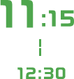 11:15〜12:30